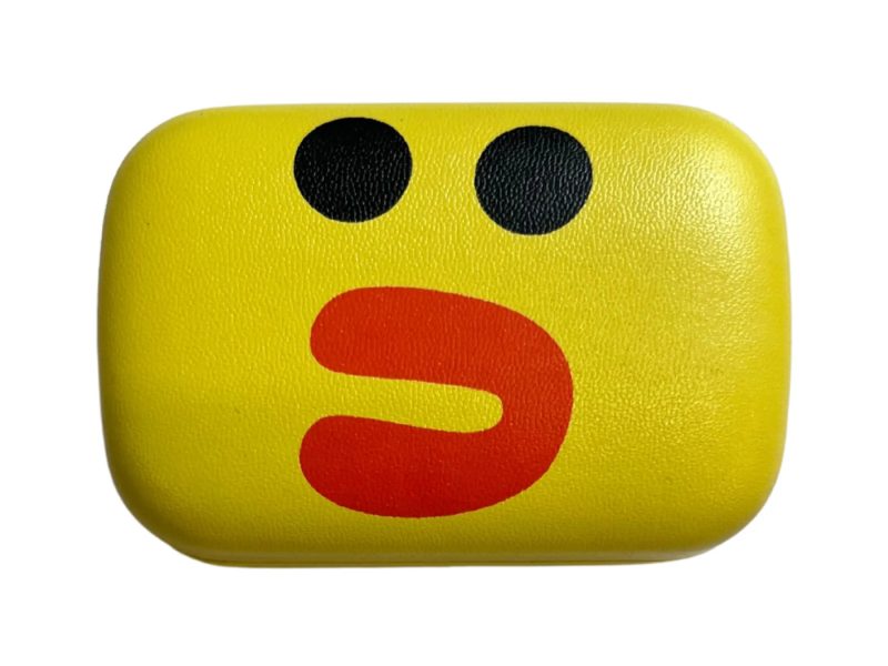 Estuche para lentes de contacto con estampado de Line Friends, color: Sally