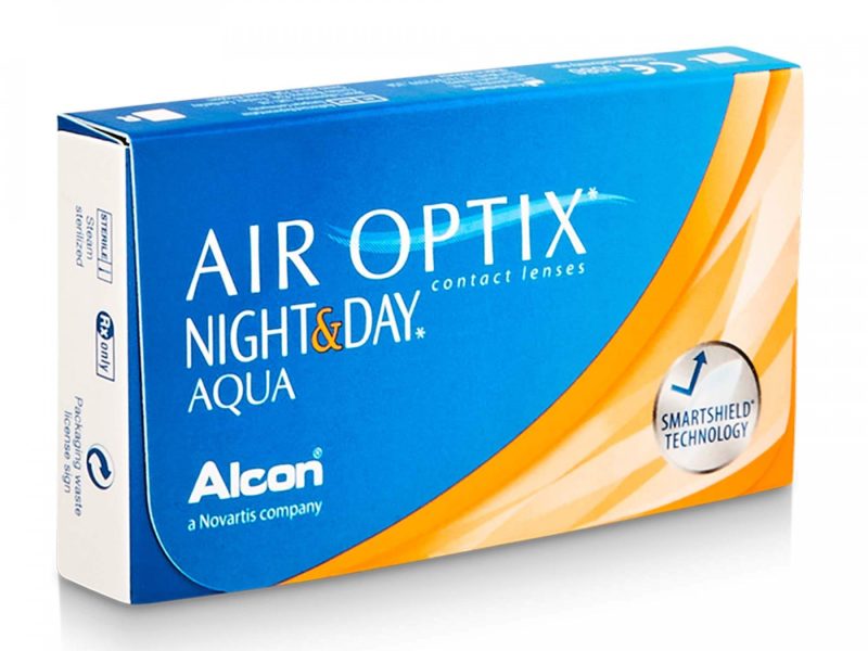 Air Optix Night & Day Aqua (6 unidades), lentillas mensuales