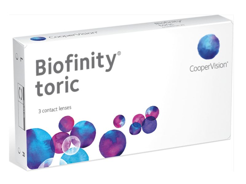 Biofinity Toric (3 unidades), lentillas mensuales