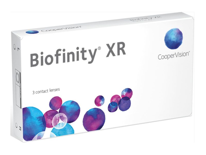 Biofinity XR (3 unidades), lentillas mensuales