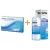 Pro-Vision (6 unidades) - lentes de contacto desechables mensuales de hidrogel de silicona + ReNu MultiPlus (360 ml)