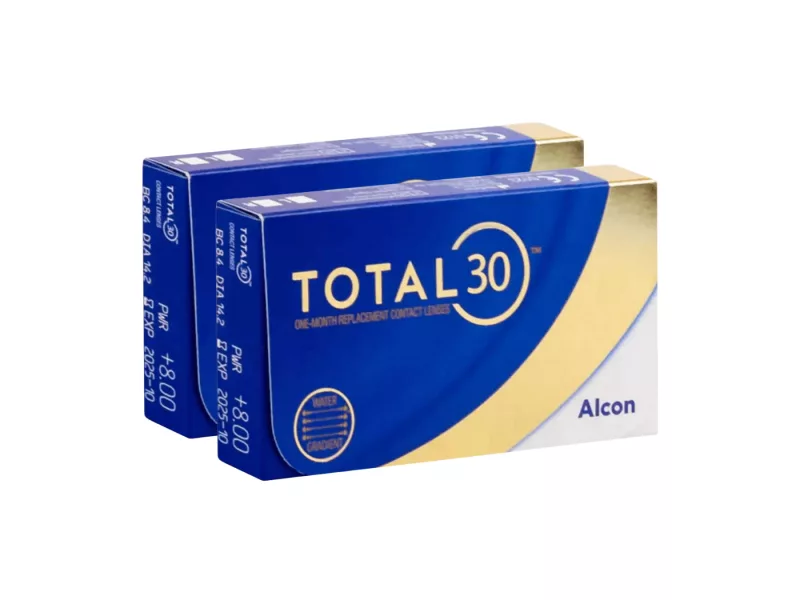 Total30 (12 unidades), lentillas mensuales