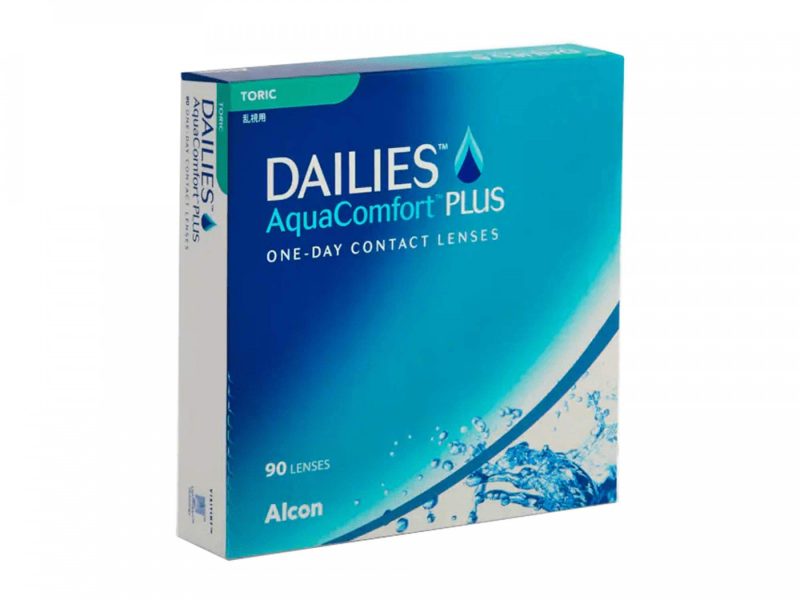 Dailies AquaComfort Plus Toric (90 unidades), lentillas diarias
