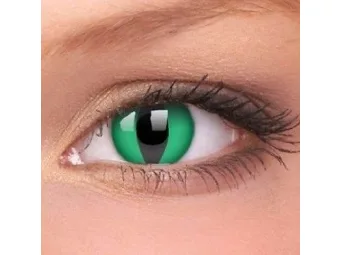   ColourVUE Crazy Anakonda (2 unidades) , cubierta, 3 lentillas mensuales - sin dioptrías 