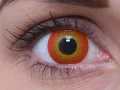 ColourVUE Crazy Darth Maul (2 unidades) , cubierta, 3 lentillas mensuales - sin dioptrías 