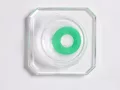ColourVUE Crazy Smaragdzöld (2 unidades) , cubierta, 3 lentillas mensuales - sin dioptrías 