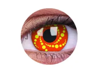  ColourVUE Crazy Energía (2 unidades) , cubierta, 3 lentillas mensuales - sin dioptrías 