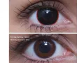 ColourVUE Crazy Hellraiser (2 unidades) , cubierta, 3 lentillas mensuales - sin dioptrías 