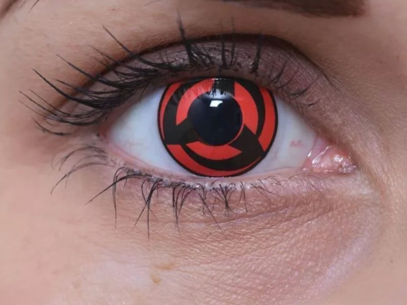 ColourVUE Sharingan Kakashi (2 unidades) , cubierta, 3 lentillas mensuales