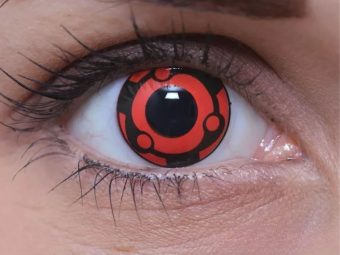   ColourVUE Sharingan Madara (2 unidades) , cubierta, 3 lentillas mensuales