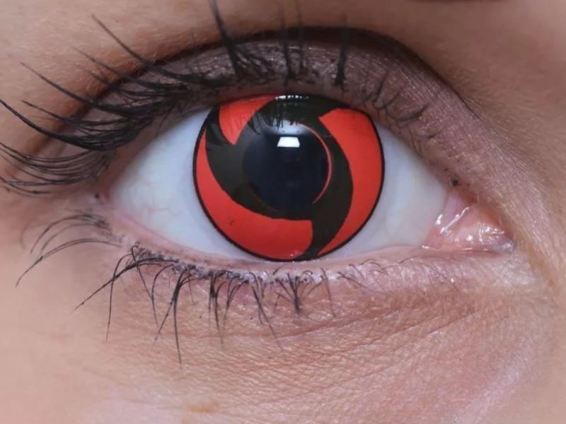 ColourVUE Sharingan Mangekyu (2 unidades) , cubierta, 3 lentillas mensuales