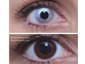 ColourVUE Crazy Espejo (2 unidades) , cubierta, 3 lentillas mensuales - sin dioptrías 