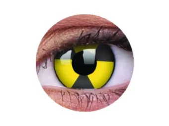   ColourVUE Crazy Radiate (2 unidades) , cubierta, 3 lentillas mensuales - sin dioptrías 