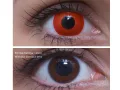 ColourVUE Crazy Diablo Rojo (2 unidades) , cubierta, 3 lentillas mensuales