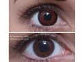 ColourVUE Crazy Vampiro (2 unidades) , cubierta, 3 lentillas mensuales - sin dioptrías 