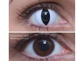 ColourVUE Crazy Víbora (2 unidades) , cubierta, 3 lentillas mensuales - sin dioptrías 