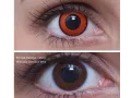 ColourVUE Crazy Voldemort (2 unidades) , cubierta, 3 lentillas mensuales - sin dioptrías 