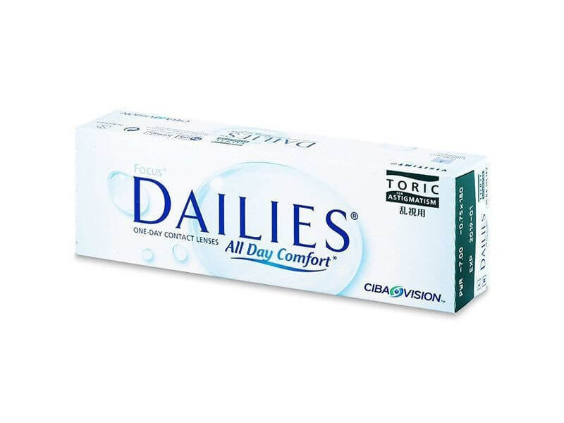 Focus Dailies All Day Comfort Toric (30 unidades), lentillas diarias