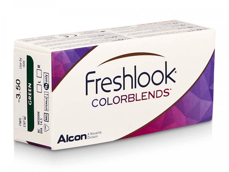 FreshLook ColorBlends UV (2 unidades), lentes de contacto mensuales de color