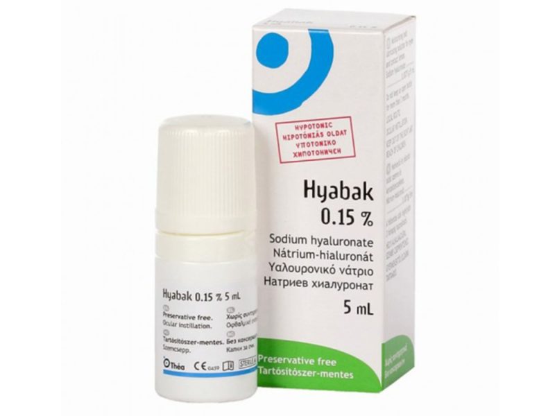 Hyabak 0,15% Ácido Hialurónico 15ml Thea