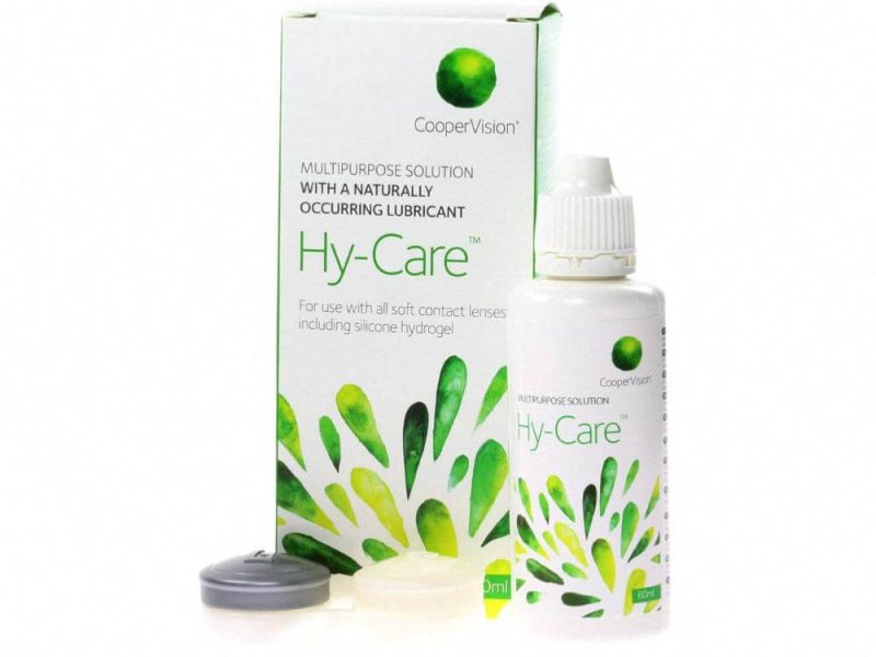 Hy-Care (60 ml), solución y estuche para lentillas