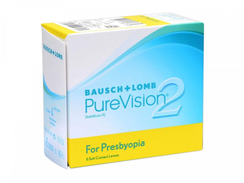 PureVision 2 Multi-Focal For Presbyopia (6 unidades), lentillas mensuales