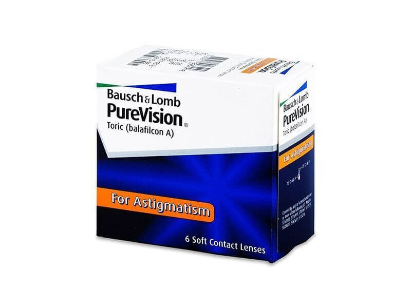 PureVision Toric (6 unidades), lentillas mensuales