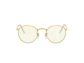 Ray-Ban Round Metal Gafas de Sol RB 3447 9196BL