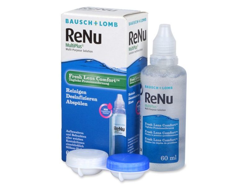 ReNu MultiPlus (60 ml), Líquidos de lentillas y estuche