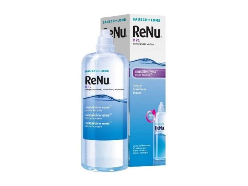 ReNu MPS Sensitive Eyes (360 ml), solución y estuche para lentillas