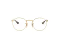 Ray-Ban Round Metal Gafas Graduadas RX 3447V 2500