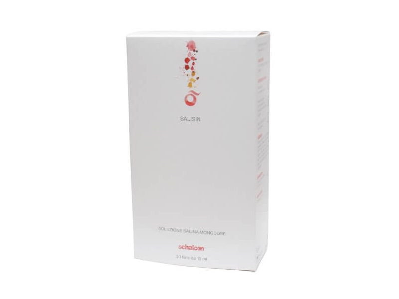 Salisin (20x10 ml), solución salina para enjuagar las lentes