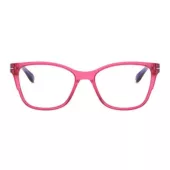 Montura de gafas rosa