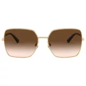 Gafas de sol con montura dorada