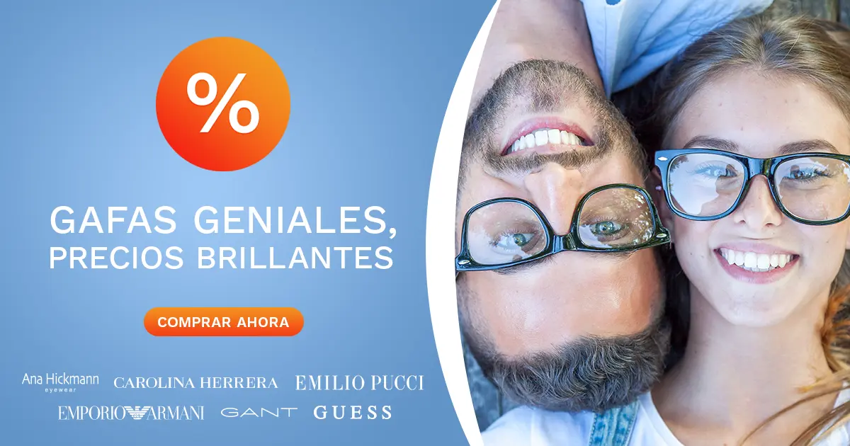 Gafas geniales, precios brillantes