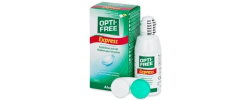 OPTI-FREE Express 120 ml, solución para lentillas de contacto con estuche