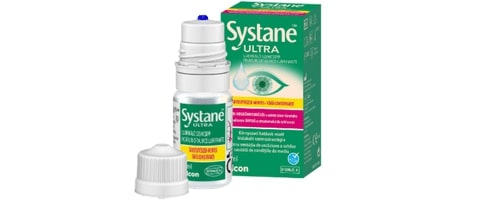 Gotas para los ojos sin conservantes Systane Ultra para usuarios de lentes de contacto